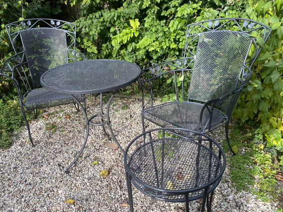 Image 1 of French Cast Iron Garden Set