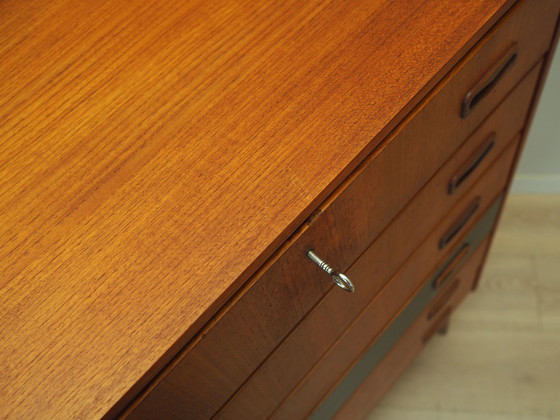 Image 1 of Teak Chest Of Drawers, Danish Design, 1970S, Production: Denmark