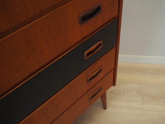 Image 1 of Teak Chest Of Drawers, Danish Design, 1970S, Production: Denmark