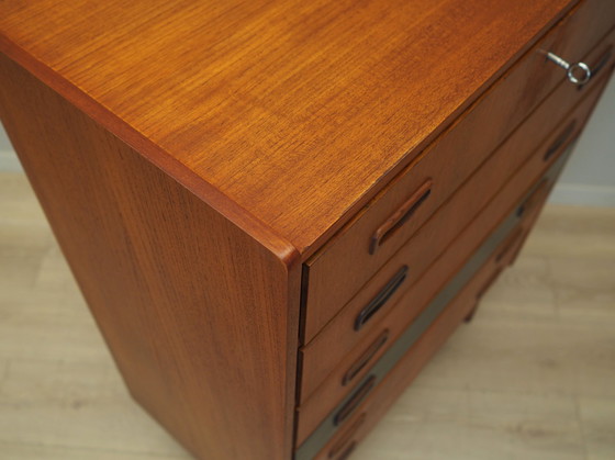 Image 1 of Teak Chest Of Drawers, Danish Design, 1970S, Production: Denmark