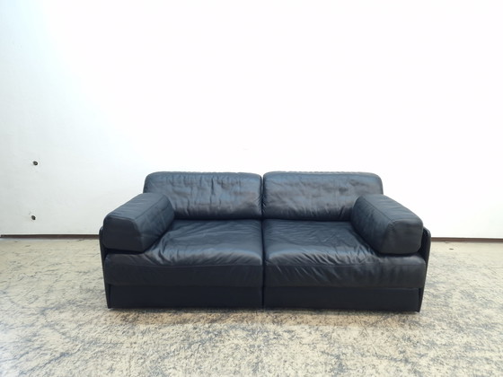 Image 1 of De Sede ds 76 #3 designer sofa leather sofa couch daybed sofa bed