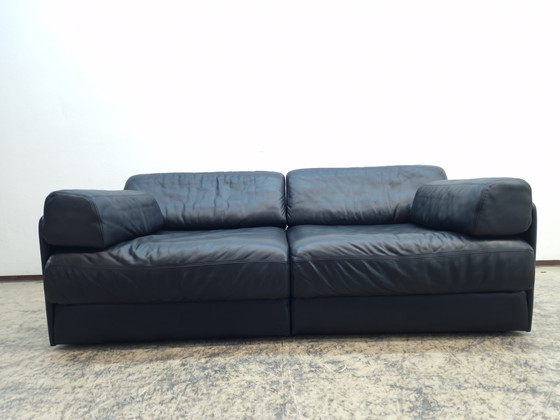 Image 1 of De Sede ds 76 #3 designer sofa leather sofa couch daybed sofa bed