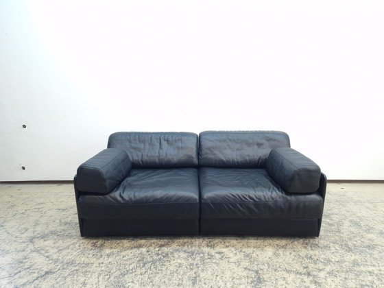 Image 1 of De Sede ds 76 #3 designer sofa leather sofa couch daybed sofa bed