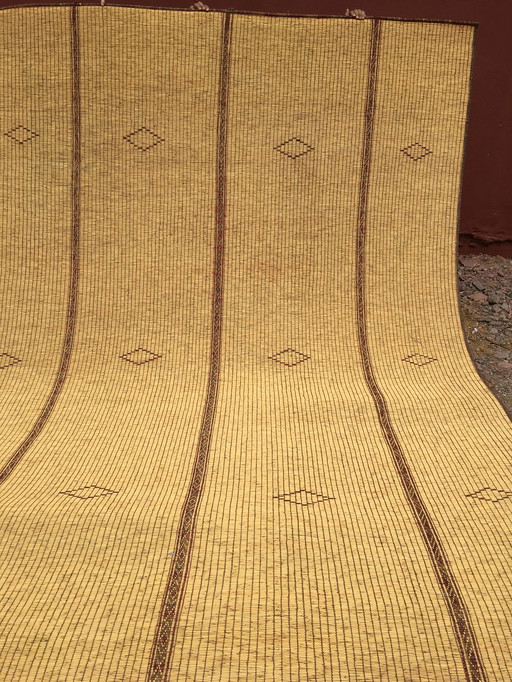 Mauritanian mat Touareg carpet 4.65X 2.68 M