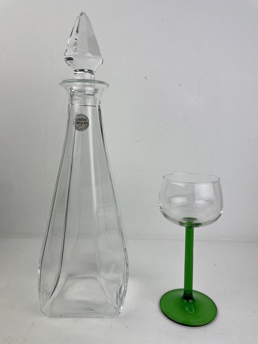 Cristal D'Arques Carafe Of Crystal Glass