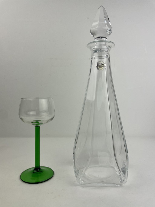 Cristal D'Arques Carafe Of Crystal Glass