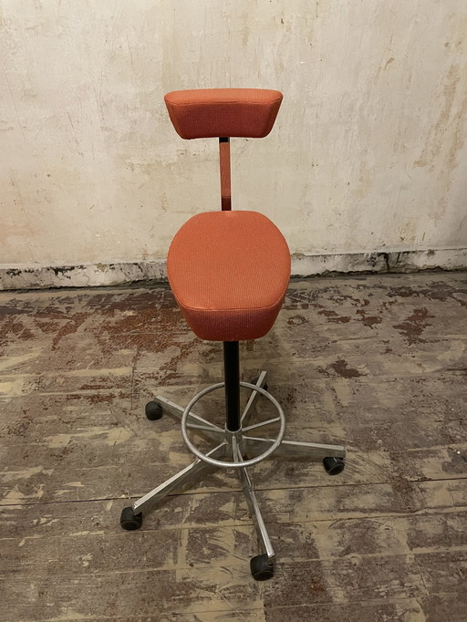 Vitra George Nelson Perch Bar Stool