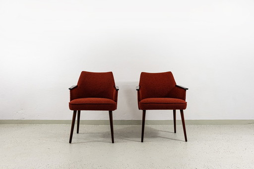 Pair Of Mid-Century Armchairs, Poland, 1960’S