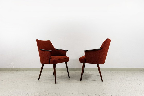 Image 1 of Par de sillones de mediados de siglo, Polonia, década de 1960
