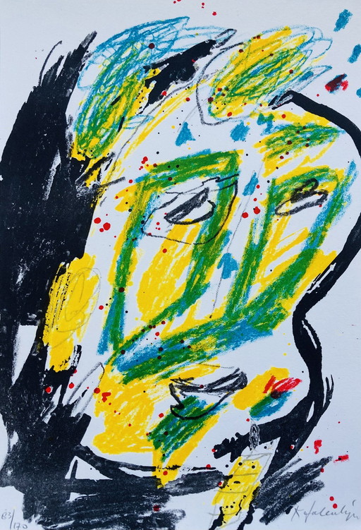 Kees Salentijn - Silkscreen Face