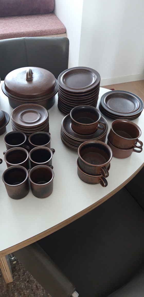 Image 1 of 75 piece Ruska Arbabia dinnerware set