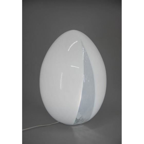 Image 1 of Vintage giant Murano glass egg lamp, Italy 2000s