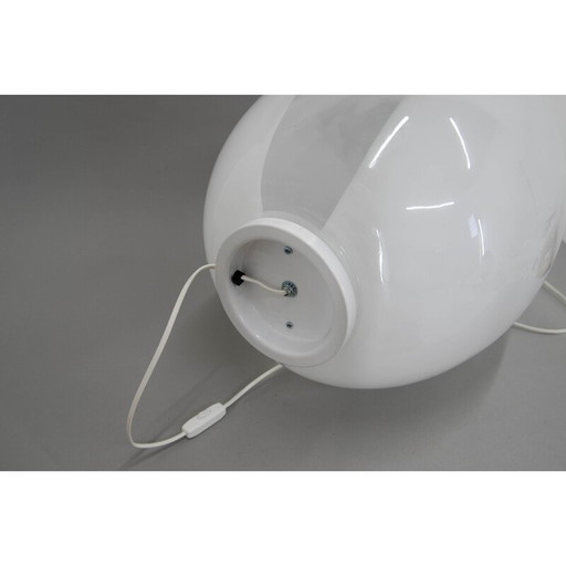 Vintage giant Murano glass egg lamp, Italy 2000s