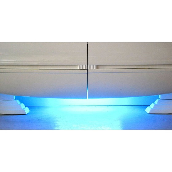 Image 1 of Toletta luminosa vintage con specchio di Fonte del Mobile 1970