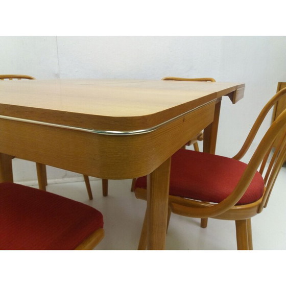 Image 1 of Vintage dining set by Antonín Šuman for Fa Jiton and Ton, Czechoslovakia 1960