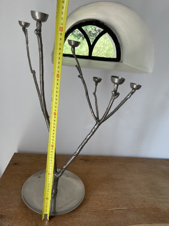 Image 1 of Pol's Potten Twiggy iron tree branch candlestick, L