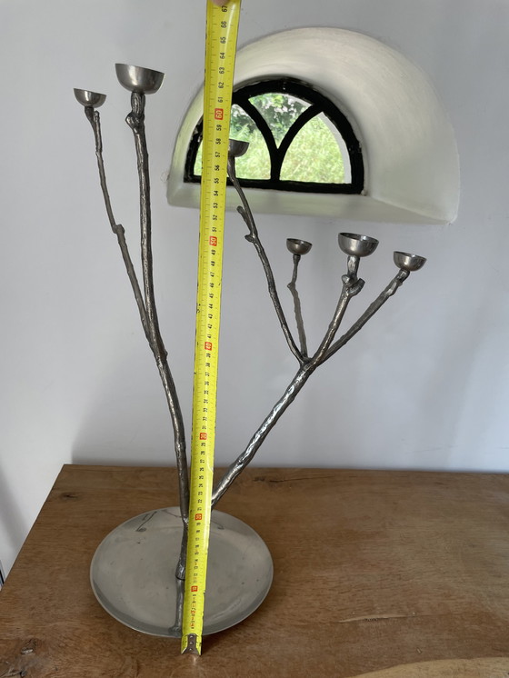 Image 1 of Pol's Potten Twiggy iron tree branch candlestick, L