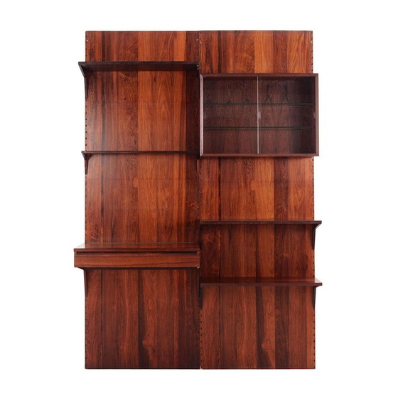 Image 1 of Rosewood system bookcase, Danish design, 1960s, designer: Poul Cadovius