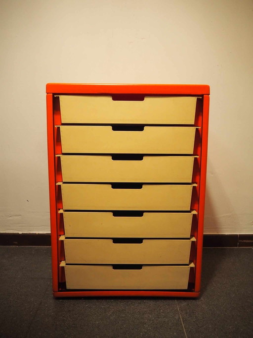 Space Age Drawer Cabinet 'Tyros 2000' For Meurop, 1970s