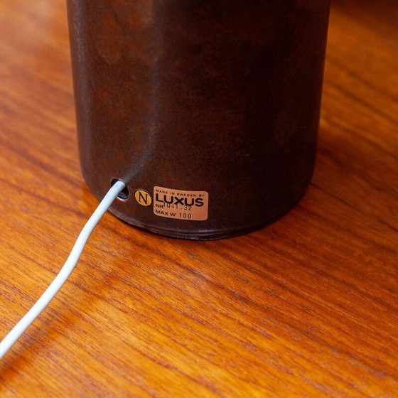 Image 1 of Lampada da scrivania vintage in ceramica Luxus di Uno e Östen Kristiansson, 1960