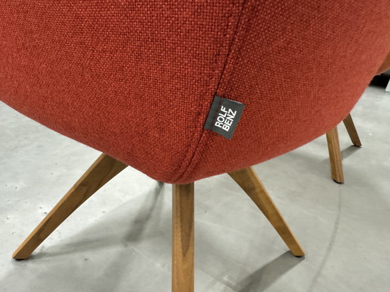 Image 1 of 2 Rolf Benz 640 Dining Chairs Fabric