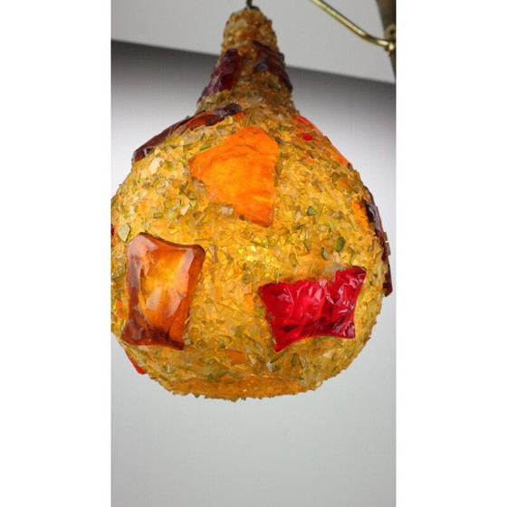 Image 1 of Lampada da terra vintage multicolore