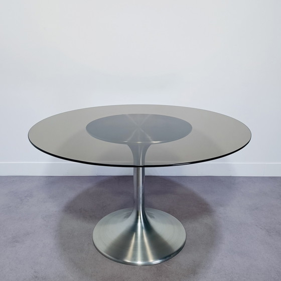 Image 1 of Table à manger ronde vintage