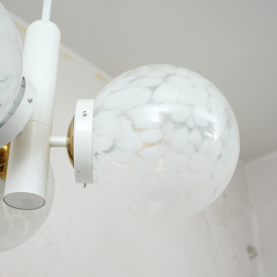 Image 1 of Lampe suspendue en forme de spoutnik, Mid Century