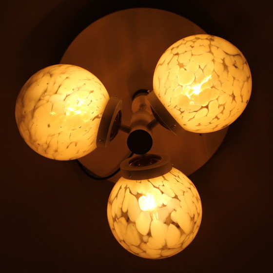 Image 1 of Lampe suspendue en forme de spoutnik, Mid Century