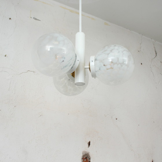 Image 1 of Lampe suspendue en forme de spoutnik, Mid Century