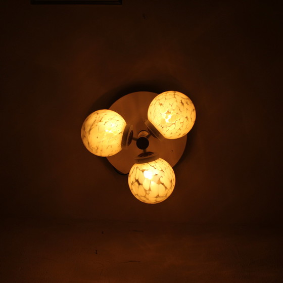 Image 1 of Lampe suspendue en forme de spoutnik, Mid Century