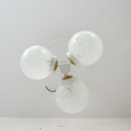 Image 1 of Lampe suspendue en forme de spoutnik, Mid Century