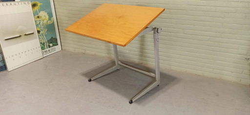 Vintage Bureau Desk, Drawing Table 