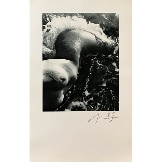 Image 1 of Heliogravure d'epoca "Nato dall'onda" di Lucien Clergue, 1968