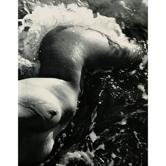 Image 1 of Heliogravure d'epoca "Nato dall'onda" di Lucien Clergue, 1968