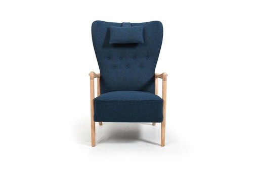 Søren Hansen For Fritz Hansen Lounge Chair 1950S / Restored