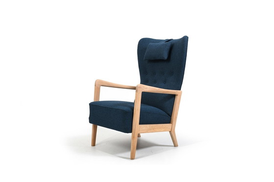 Image 1 of Søren Hansen For Fritz Hansen Lounge Chair 1950S / Restored