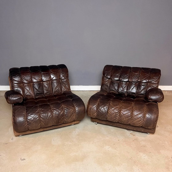 Image 1 of Modular 2- Seat Sofa In Patina Patchwork