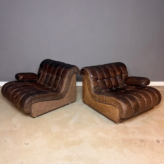 Image 1 of Modular 2- Seat Sofa In Patina Patchwork