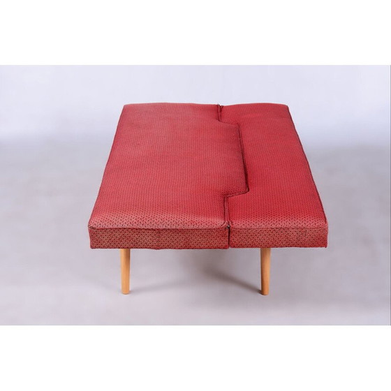 Image 1 of Vintage beechwood sofa by Miroslav Navratil, Czechia 1960s