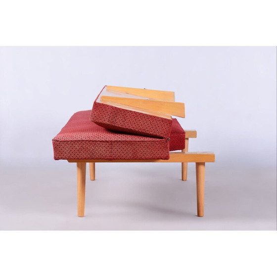 Image 1 of Vintage beechwood sofa by Miroslav Navratil, Czechia 1960s