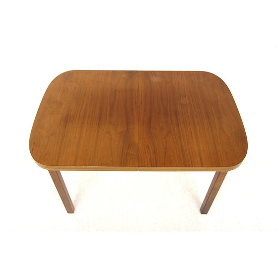 Image 1 of Vintage walnut dining table, Sweden 1960