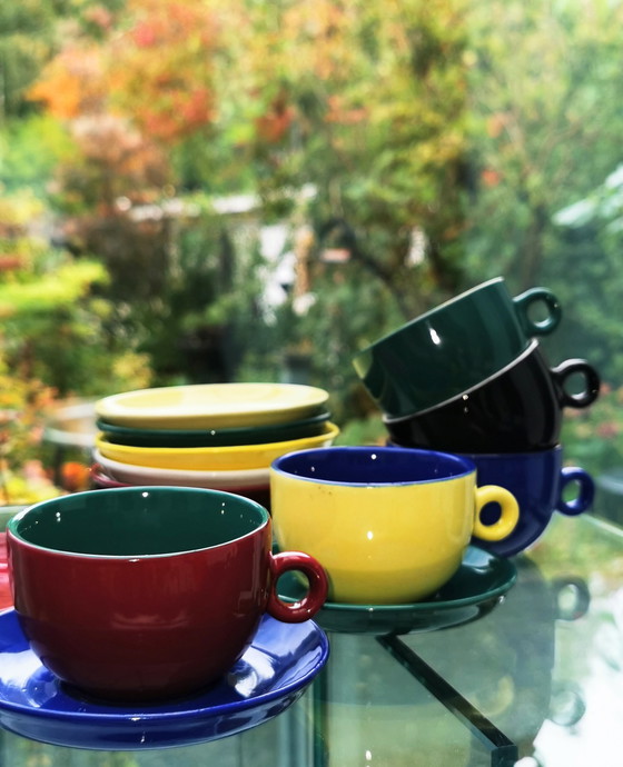 Image 1 of 10x Adamo Collection Italy espresso saucer set