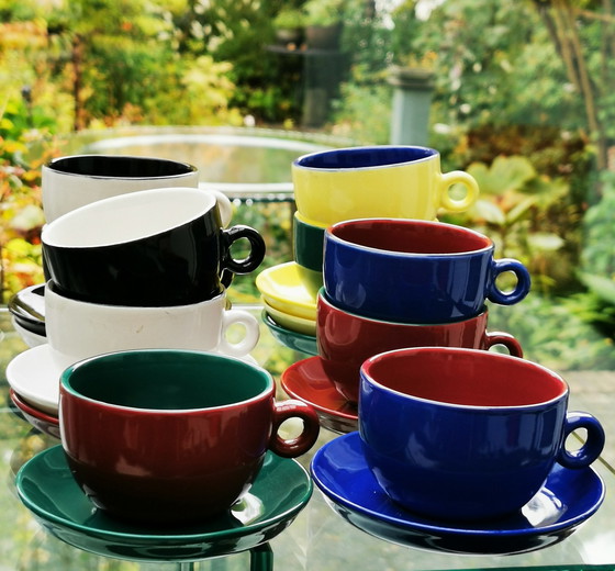 Image 1 of 10x Adamo Collection Italy espresso saucer set