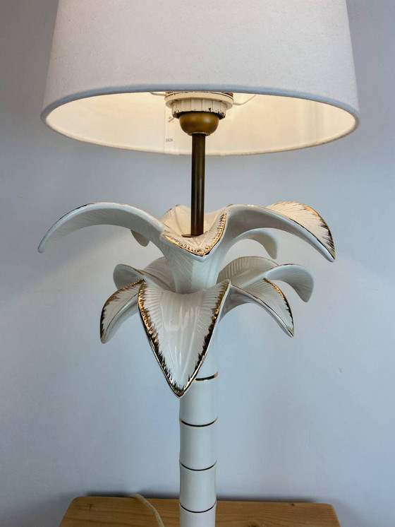 Image 1 of Tommaso Barbi palm tree table lamp