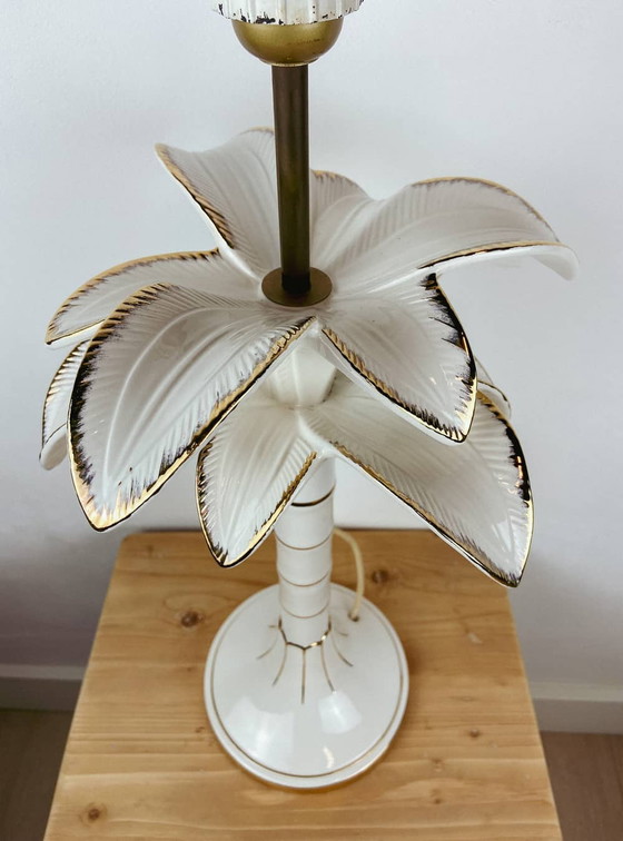 Image 1 of Tommaso Barbi palm tree table lamp