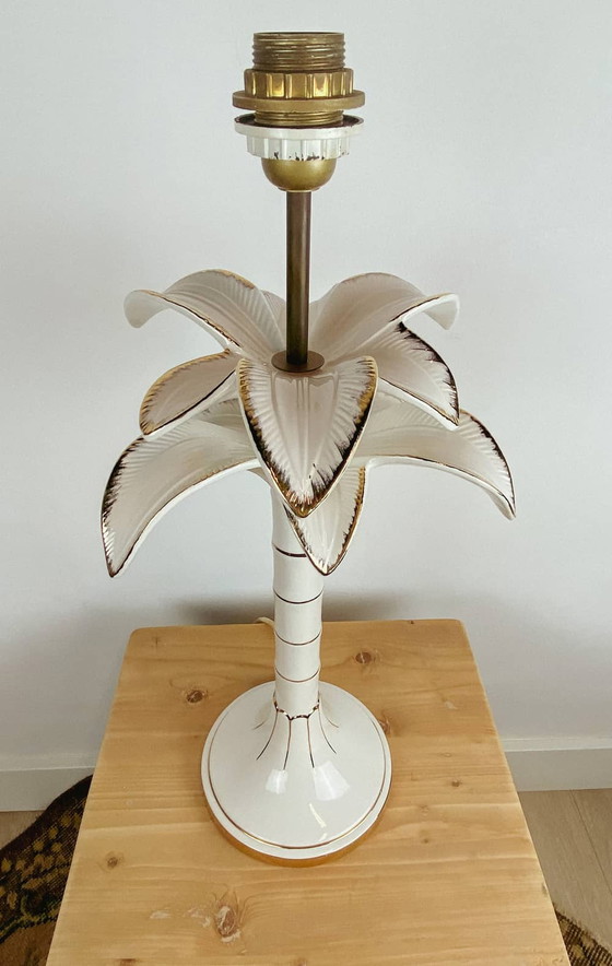 Image 1 of Tommaso Barbi palm tree table lamp