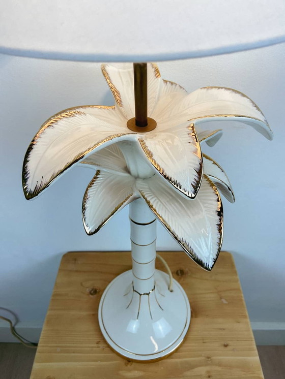 Image 1 of Tommaso Barbi palm tree table lamp