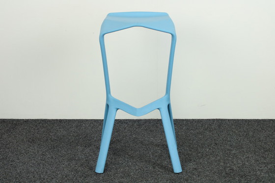 Image 1 of Tabouret de bar étagère Miura Blue