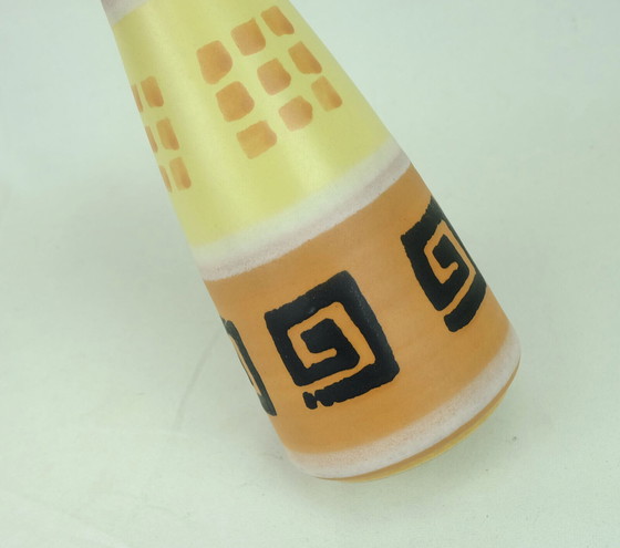 Image 1 of dümler & breiden mid century vase abstract dekor model-no. 1302-29